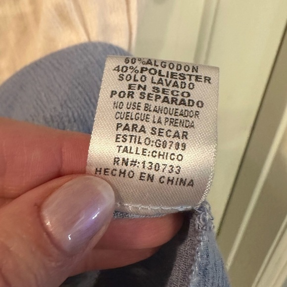 Umgee Boho Crochet Color Block Lace Bell Sleeve Tunic Blouse Size Small Peasant - Picture 8 of 8